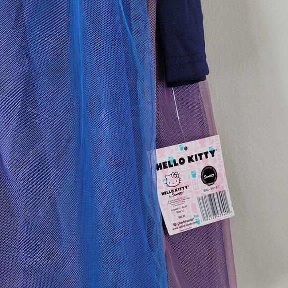 Hello Kitty Girls' Long-Sleeve Tulle Dress - Size 12 - Picture 5 of 10